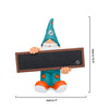 Miami Dolphins NFL Chalkboard Sign Gnome