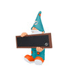 Miami Dolphins NFL Chalkboard Sign Gnome