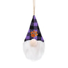 Clemson Tigers NCAA Plaid Hat Plush Gnome Ornament