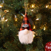 Oklahoma State Cowboys NCAA Plaid Hat Plush Gnome Ornament