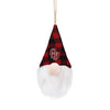 Oklahoma Sooners NCAA Plaid Hat Plush Gnome Ornament