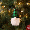 Oregon Ducks NCAA Plaid Hat Plush Gnome Ornament