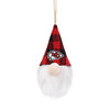 Kansas City Chiefs NFL Plaid Hat Plush Gnome Ornament