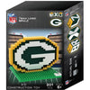 Green Bay Packers NFL 3D BRXLZ Puzzle Original Team Logo