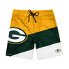 Green Bay Packers NFL Mens Color Dive Boardshorts