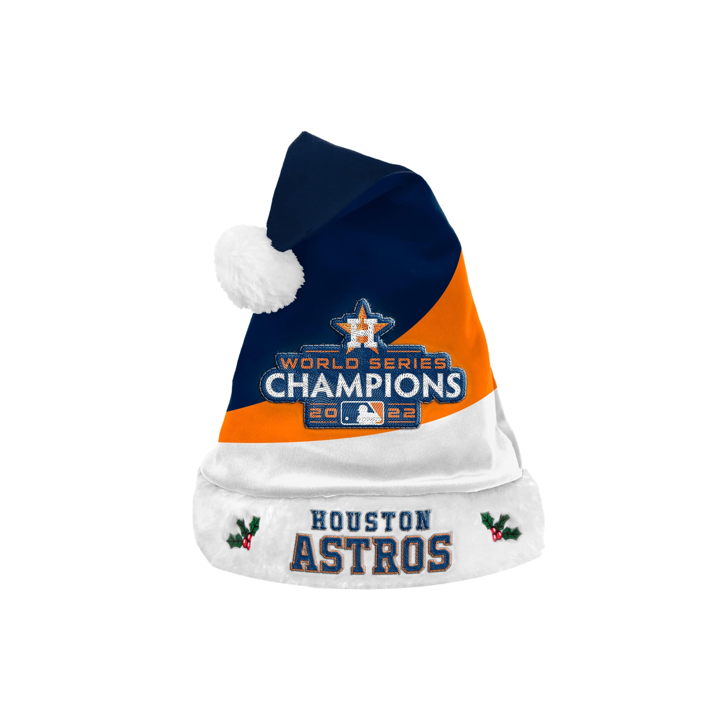 Houston Astros MLB 2022 World Series Champions Basic Santa Hat