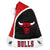 Chicago Bulls NBA Basketball Team Logo Holiday Plush Basic Santa Hat
