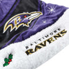 Baltimore Ravens NFL High End Santa Hat