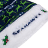 Seattle Seahawks NFL Family Holiday Santa Hat