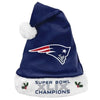 New England Patriots Super Bowl XLIX Chamions Santa Hat