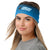Carolina Panthers NFL Womens Gradient Printed Headband