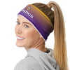 Minnesota Vikings NFL Womens Gradient Printed Headband