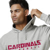 St Louis Cardinals MLB Mens Gray Woven Hoodie