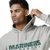 Seattle Mariners MLB Mens Gray Woven Hoodie
