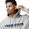 Penn State Nittany Lions NCAA Mens Gray Woven Hoodie