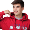 Kansas Jayhawks NCAA Mens Solid Hoodie