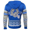 Detroit Lions Big Logo Hooded Sweater