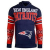 New England Patriots Big Logo Hooded Sweater