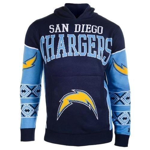 San Diego Chargers Big Logo Hooded Sweatshirt