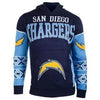 San Diego Chargers Big Logo Hooded Sweater