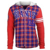 New York Giants Flannel Hooded Jacket