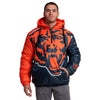 Chicago Bears NFL Mens Tundra Puffy Poly Fill Pullover