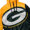 Green Bay Packers NFL Mens Tundra Puffy Poly Fill Pullover