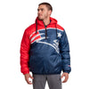 New England Patriots NFL Mens Tundra Puffy Poly Fill Pullover