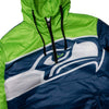 Seattle Seahawks NFL Mens Tundra Puffy Poly Fill Pullover