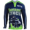 Seattle Seahawks Lynch M. #24 Polyester Player Hoody Tee