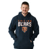 Chicago Bears NFL Mens Solid Hoodie