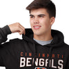 Cincinnati Bengals NFL Mens Solid Hoodie