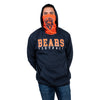 Chicago Bears NFL Mens Solid Gaiter Hoodie