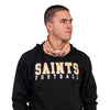 New Orleans Saints NFL Mens Solid Gaiter Hoodie