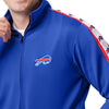 Buffalo Bills NFL Mens Stripe Logo Track Jacket