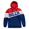 Buffalo Bills Mens Wordmark Colorblock Hoodie