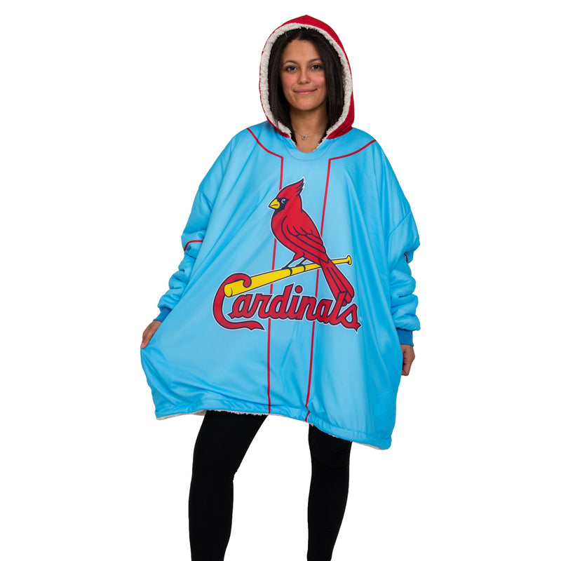 St Louis Cardinals MLB Reversible Gameday Hoodeez