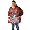 Atlanta Falcons NFL Bold Logo Camo Hoodeez