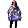 Baltimore Ravens NFL Reversible Team Color Camo Hoodeez