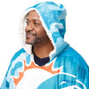 Miami Dolphins NFL Reversible Team Color Camo Hoodeez