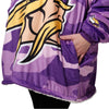 Minnesota Vikings NFL Reversible Team Color Camo Hoodeez