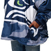 Seattle Seahawks NFL Reversible Team Color Camo Hoodeez
