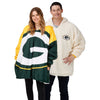 Green Bay Packers NFL Reversible Colorblock Hoodeez