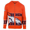 Denver Broncos Full Zip Hooded Sweater
