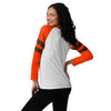 Cleveland Browns NFL Womens Big Logo Long Sleeve Henley