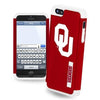 Oklahoma Sooners NCAA TPU Dual Hybrid 2 Piece AI5 iPhone 5/5s Cover