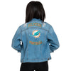 Miami Dolphins NFL Womens Denim Days Jacket