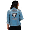 Las Vegas Raiders NFL Womens Denim Days Jacket