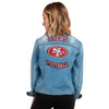 San Francisco 49ers NFL Womens Denim Days Jacket