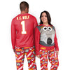 Kansas City Chiefs NFL KC Wolf Mascot Pajamas